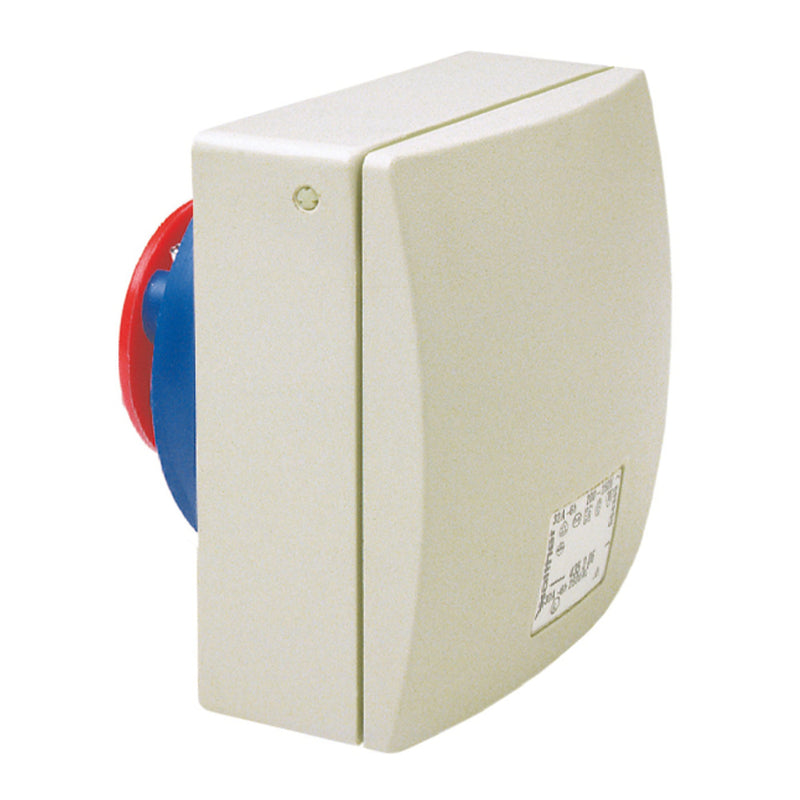 Walther Werke - CEE-Anbausteckdose (IEC 60309) MONDO Anbaudose 32A 435306 3P 230V 6h IP44 − 10 Stück