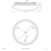 EVN Lichttechnik - Decken-/Wandleuchte LED-Anbauleuchte L410320125BM mit Bewegungsmelder