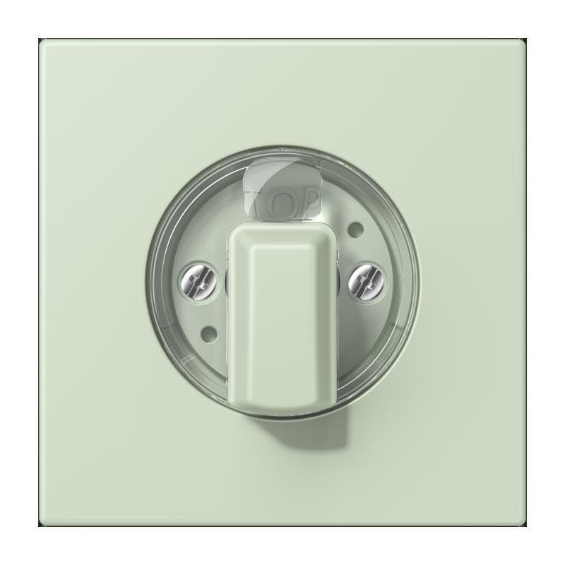 Jung - Abdeckung/Bedienelement für Installationsschalterprogramme Abdeckung für Drehschalter LC 1941 218 vert anglais pale