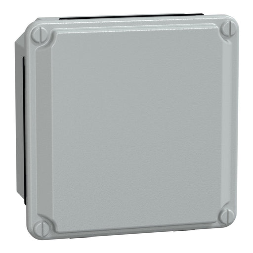 Schneider Electric - Dose, Gehäuse für Montage auf der Wand/Decke Metallkasten NSYDBN1010 H105xB105xT49 IP55
