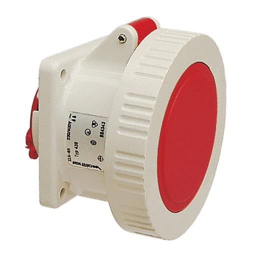 Walther Werke - CEE-Anbausteckdose (IEC 60309) Anbaudose gerade 63A 469NI 5P 400V 6h IP67