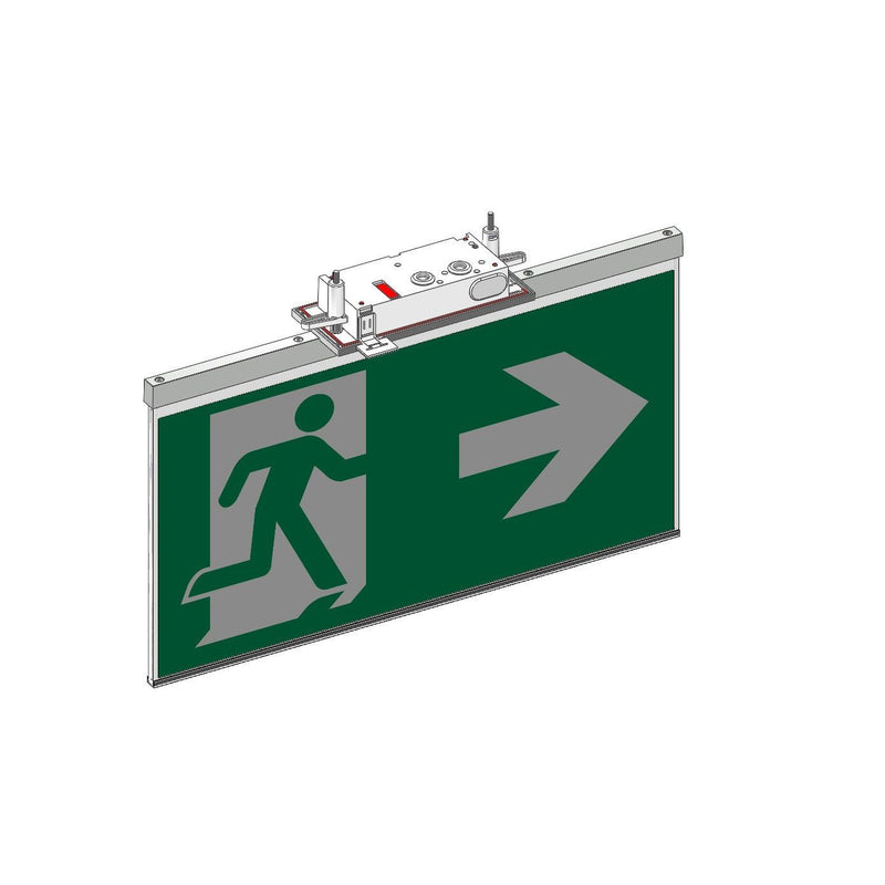 RP-Technik - Sicherheitsleuchte LED-Rettungszeichenleuchte AGC401WL-E EB1h Wirel. eds-opt