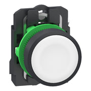 Schneider Electric - Drucktaster, Komplettgerät Drucktaster Ws XB5AA115 1S 22Mm Push In