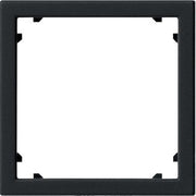 Gira - Übergangsadapter für Installationsschalterprogramme Adapterrahmen sw 0283005 quadr.45x45mm