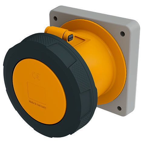 Mennekes - CEE-Anbausteckdose (IEC 60309) Anbaudose TA 1455 125A,4p,4h,110V,IP67 − 5 Stück