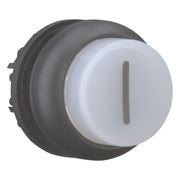 Eaton - Frontelement für Drucktaster Leuchtdrucktaste M22S-DRLH-W-X1 hoch,weiß,beschr