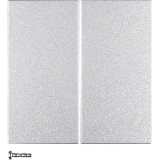 Berker - Bussystem-Tastwippe KNX-Funk Taste 2fach 85146183 alu matt
