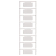 Weidmüller - Kennzeichnungsmaterial Gerätemarkierer SM 19/42 K MC NE WS 19x42mm, weiß − 40 Stück