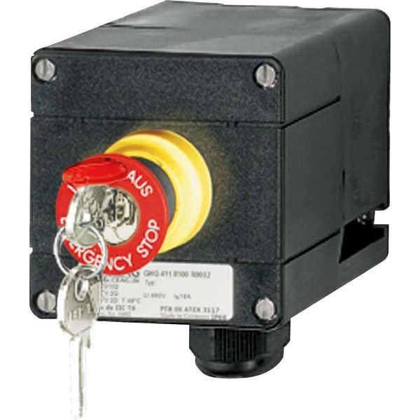 Ceag Sicherheitst - NOT-AUS-Taster, Komplettgerät Schlagtaster GHG4118101R1010