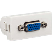 E+P Elektrik - Multi-Einsatz/Abdeckung für Daten- und Kommunikations-Anschlusstechnik Anschlussblende VGA WDV 15 LOSE f.WDA2Lose