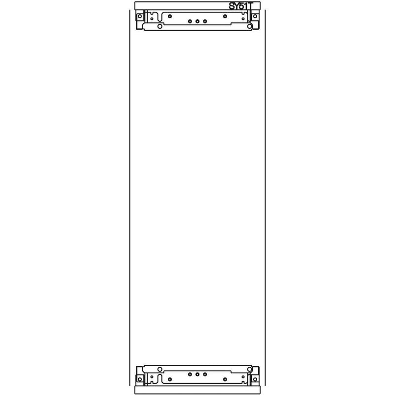 ABN - Montagezubehör (Schaltschrank) Befestigungssatz SY51T f.DE-Felder