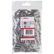 Bosch - Bit Schrauberbit Extra-Hart PH 2607001514 2, 25 mm, 100er-Pack