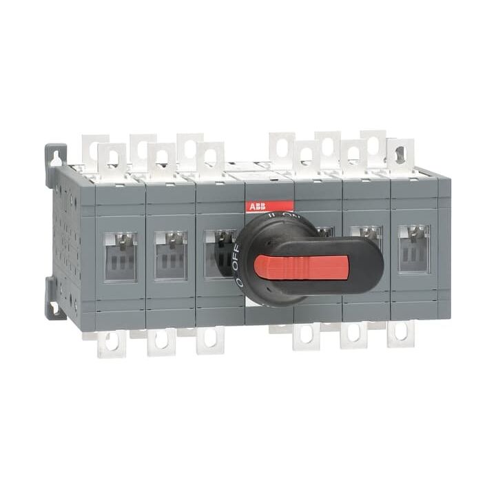 ABB Stotz S&J - Lasttrennschalter Lastumschalter OT250E33CP 0A m. Griff u. Welle