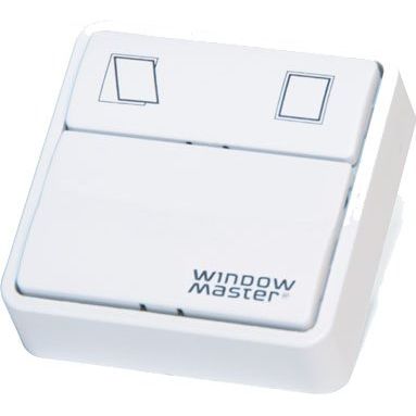 WindowMaster - Taster Lüftungstaster FUGA WSK 110 0A0B 1Fenster o.1Fenstgr