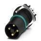 Phoenix Contact - Rundsteckverbinder, feldkonfektionierbar (Industriesteckverbinder) Einbausteckverbinder SACC-CI-M12M#1406397 − 60 Stück