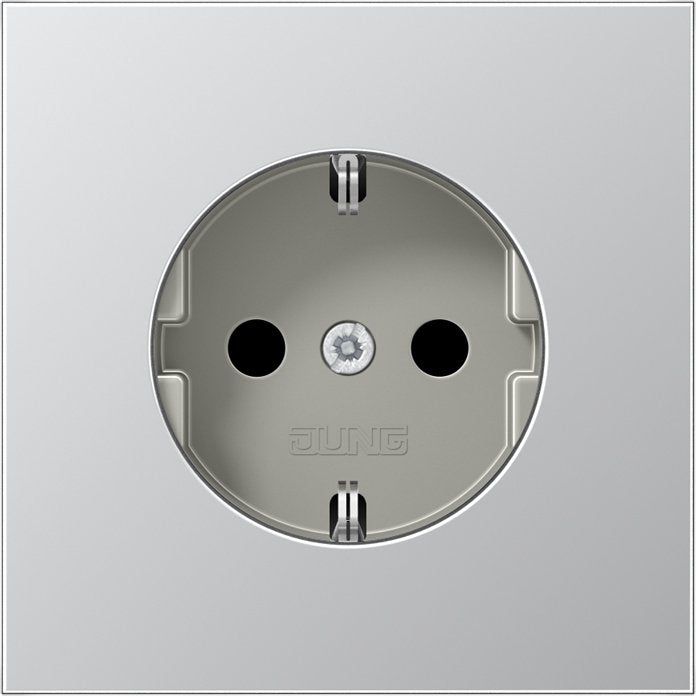 Jung - Steckdose SCHUKO-Steckdose AL 1520 aluminium