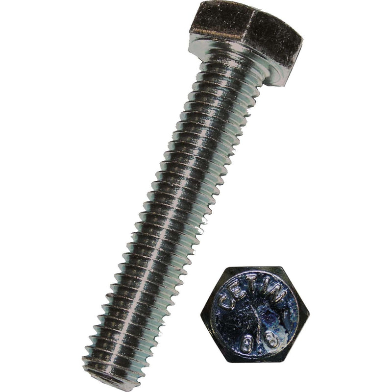 Dresselhaus - Maschinenschraube/Bolzen Sechskantschraube 8.8 0222/001/01 24x120 m.Gewinde bis Kopf − 10 Stück