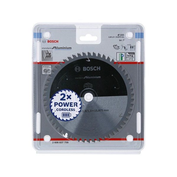 Bosch - Kreissägeblatt PRO Aluminium cordless 2608837758 Kreissägeblatt 165 x