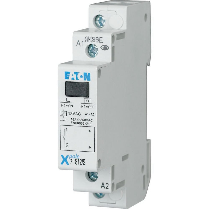 Eaton - Stromstoßschalter Stromstossschalter Z-S12/S 12VAC/16A/1S