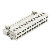 WAGO - Kabelsteckverbinder für Leiterplattensteckverbinder 1-Leiter-Stiftleiste 721-613/018-000 CAGECLAMP,2,5mm²,lgr − 25 Stück