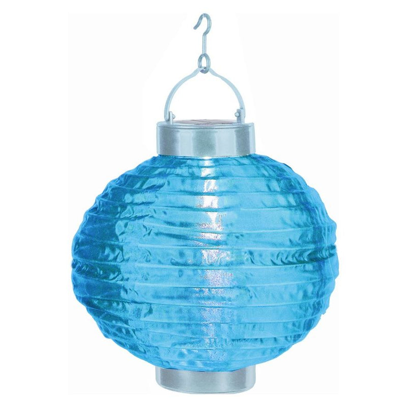 Scharnberger+Hasenbein - Festbeleuchtung LED-Solarlampion 88760 blau, LED kws ca.3m