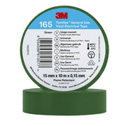 3M - Klebeband PVC Elektro-Isolierband Temflex165 grü15X10 165GR1E