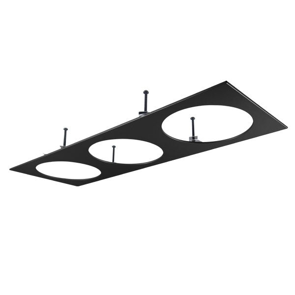 LTS Licht&Leuchten - Mechanisches Zubehör/Ersatzteile für Leuchten Einbaurahmen SCER 6.300 sw schwarz