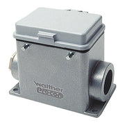 Walther Werke - Gehäuse für Rechtecksteckverbinder Sockelgehäuse T701332MS A32 81,5mm hoch