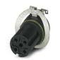 Phoenix Contact - Rundsteckverbinder, feldkonfektionierbar (Industriesteckverbinder) Einbausteckverbinder SACC-CIP-M12#1411950 − 60 Stück