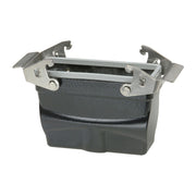 Walther Werke - Gehäuse für Rechtecksteckverbinder Kupplungsgehäuse P743724 BHT24 81,5mm hoch,sw