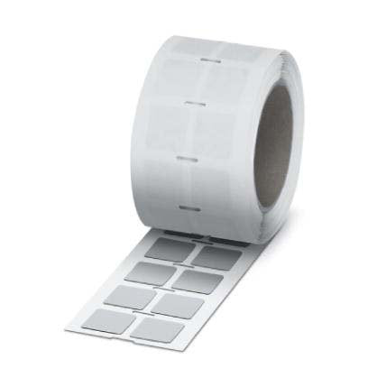 Phoenix Contact - Kennzeichnungsmaterial Kunststoffschild EMLP (60X30)R SR silber, 60x30mm