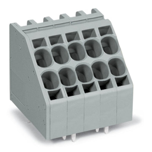 WAGO - Leiterplattenklemme 2-Leiter-Leiterplattenkl. 746-2303/000-005 10mm²,Maß7,5mm,rt − 40 Stück