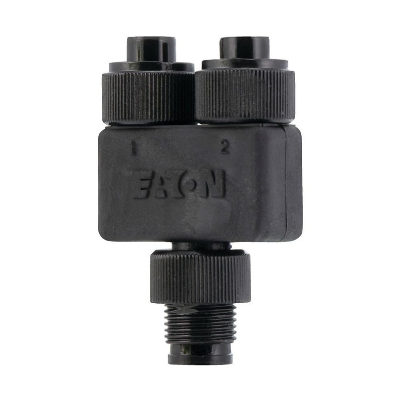 Eaton - Zubehör/Ersatzteile für Steuerungen SWD-Splitter IP67 M12 auf SWD4-SP-4124 2Buchsen M12 Pin4