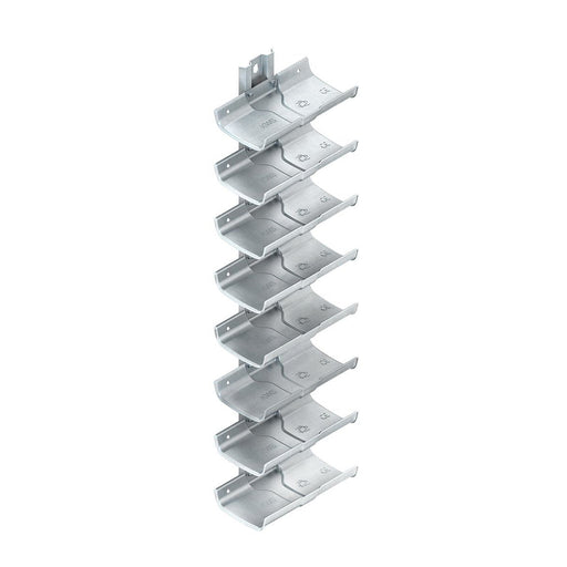 Niedax - Rohr-/Kabelhalter für Kabeltragsystem Kabeltragwannensystem KWS 8 F 8-fach