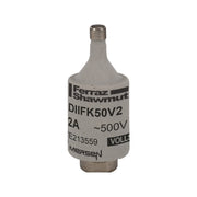 Mersen - D-Sicherungseinsatz DIIFK50V2 DII flink 2A/500V − 25 Stück