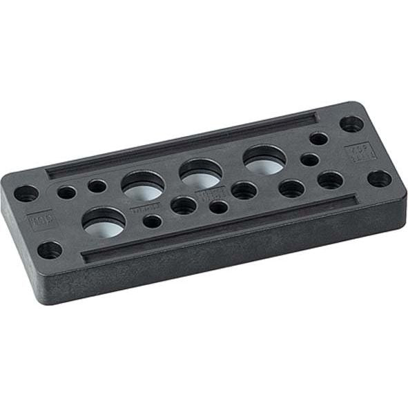 Murrelektronik - Einführungsflansch für Kleingehäuse/Schaltschrank Schaltschrankdurchführung 4000-70603-0240220 KDP 24/22