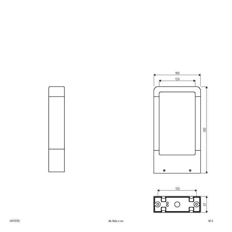 EVN Lichttechnik - Wegeleuchte LED-Wegeleuchte C30150702 3000K anthrazit