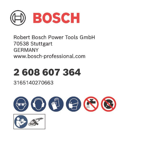 Bosch - Trenn-/Schleifscheibe Fächerschleifscheibe X551 2608607364 Expert for Metal