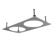 LTS Licht&Leuchten - Mechanisches Zubehör/Ersatzteile für Leuchten Einbaurahmen SCER 6.200 si 2-flammig
