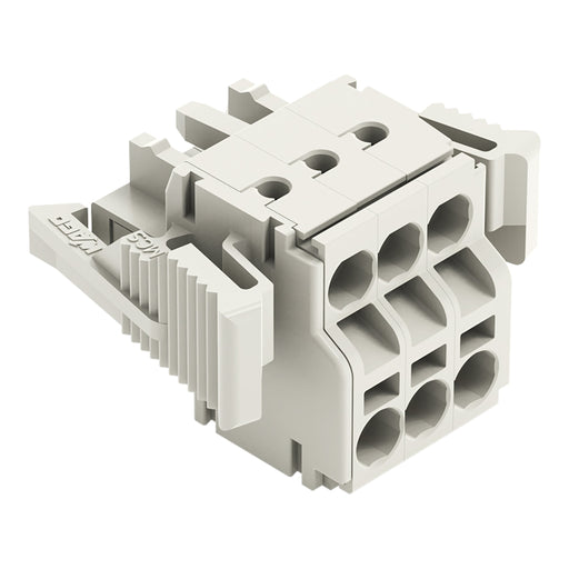 WAGO - Kabelsteckverbinder für Leiterplattensteckverbinder 2-Leiter-Federleiste 721-2103/037-000 CAGECLAMP,2,5mm²,lgr − 50 Stück