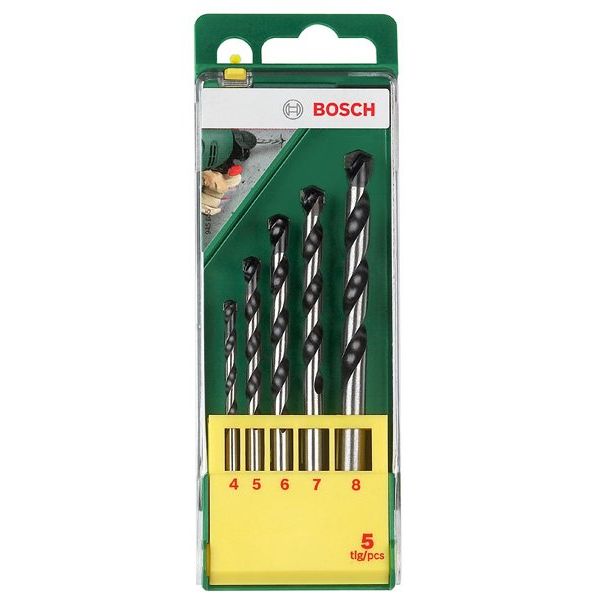 Bosch - Bohrer-Set 5-teiliges Betonbohrer-Set 2607019445