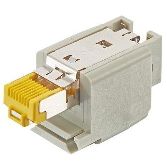 Harting - Kontakteinsatz für Rechtecksteckverbinder Einsatz Stift Polycarbonat 09120033015 10A RAL 7032 − 100 Stück