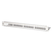 Metz Connect - Patchpanel Kupfer 19Z Modulträger 1HE eds 130A21-00-E leer,für Keystone