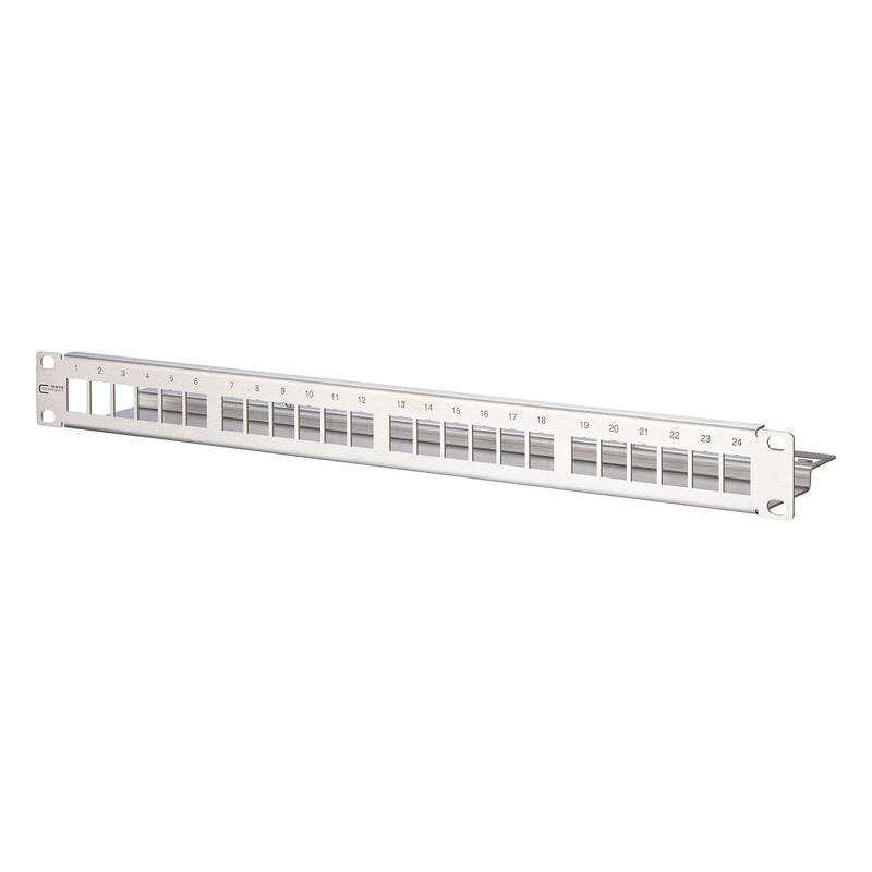 Metz Connect - Patchpanel Kupfer 19Z Modulträger 1HE eds 130A21-00-E leer,für Keystone