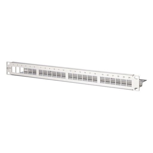 Metz Connect - Patchpanel Kupfer 19Z Modulträger 1HE eds 130A21-00-E leer,für Keystone