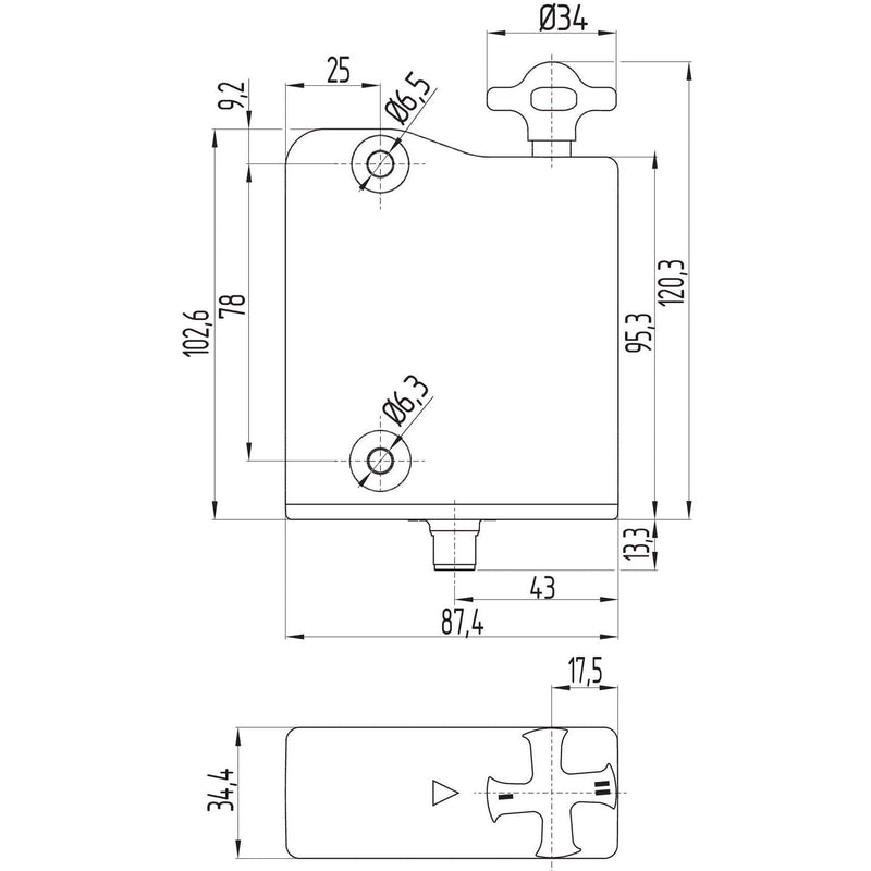 Schmersal - Positionsschalter mit Zuhaltung Sicherheitszuhaltung AZM300Z-ST-SD2P-A