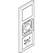 Assa Abloy effeff - Steuerterminal für Fluchttüren uP-Fluchttürsteuerterminal 1385-11A2--0400 Gira E2 reinweiß gl
