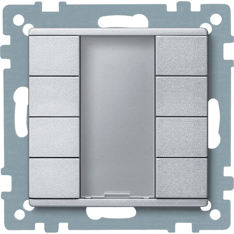Schneider Electric - Bussystem-Tastsensor Taster 4fach plus MTN627860 aluminium