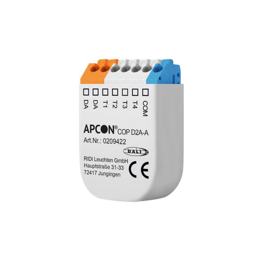 Ridi-Leuchten - Lichtregelsystemkomponente DALI-2 Tastenkoppler APCON COP D2A-A