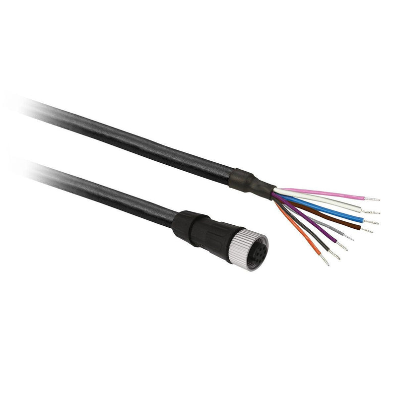 Telemechanique Sensors - Konfektioniertes Sensor-Aktor-Kabel Verbindungskabel XZCP29P12L10 M12-Buchse 10m